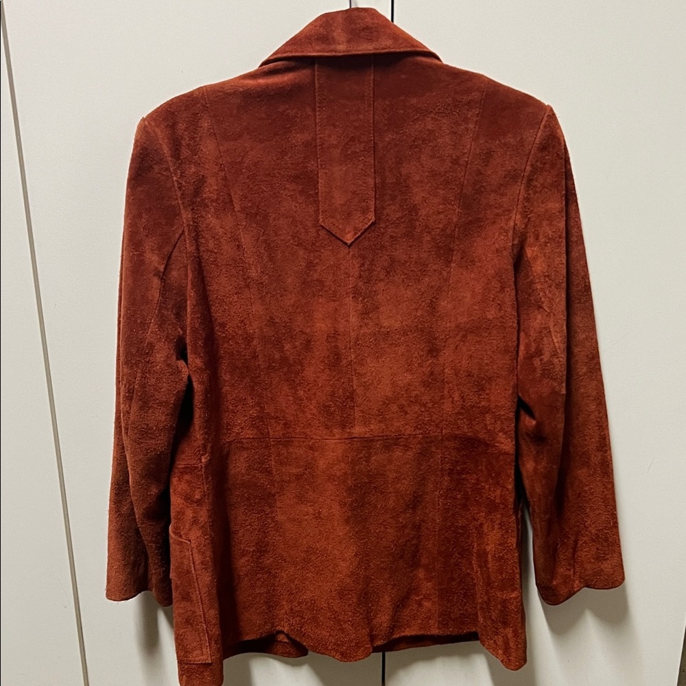 Rust Suede Jacket - Picture 5 of 5